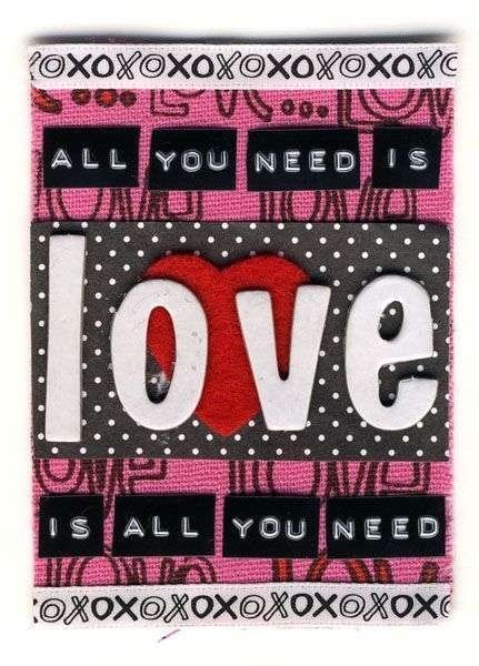 All You Need is Love ATC