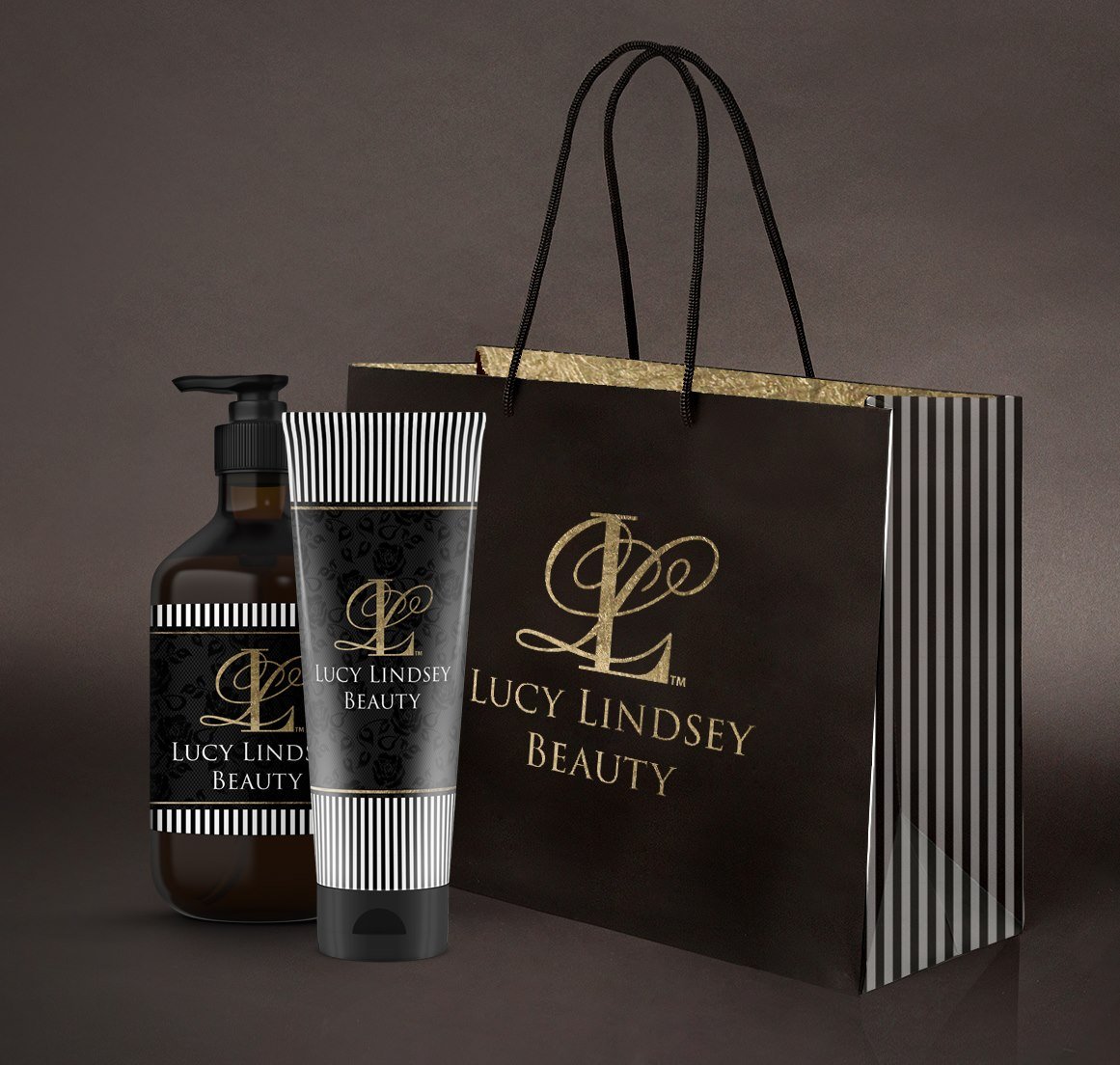 Lucy Lindsey Beauty rebranding prototype