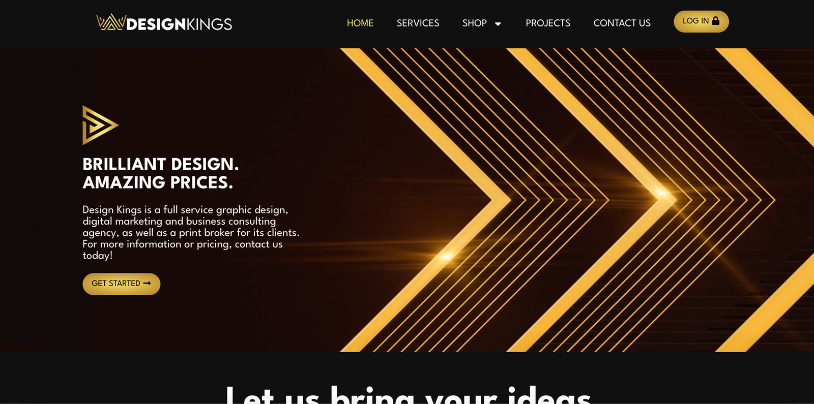 Design Kings website